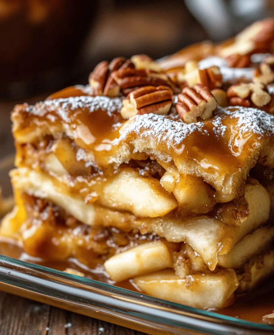 Imagine a dessert that brings together the warm, comforting flavors of cinnamon rolls with the sweet and tangy allure of caramel apples. Introducing the Caramel Apple Cinnamon Roll Lasagna, a decadent treat that redefines dessert layering. This unique dessert combines all the best elements of two beloved classics, creating an indulgent experience that is perfect for gatherings, celebrations, or simply satisfying a sweet tooth.