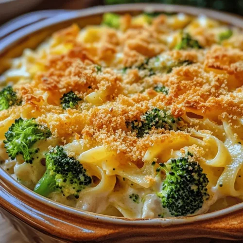 When it comes to comfort food, few dishes can compete with the heartwarming embrace of a Cheesy Broccoli Chicken Noodle Bake. This delightful casserole combines tender chicken, vibrant broccoli, and creamy noodles, all enveloped in a rich, cheesy sauce. It’s a dish that not only warms the soul but also satisfies the palate, making it a perfect centerpiece for family dinners and gatherings alike.