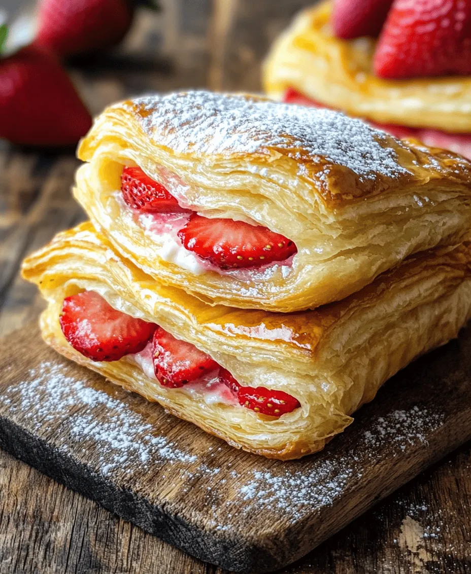 Welcome to the delightful world of the Strawberry Danish Delight, a culinary creation that effortlessly combines the richness of creamy fillings with the refreshing sweetness of fresh strawberries. This tempting pastry is not only an indulgent treat but also a versatile option that can be enjoyed as a decadent breakfast or a light dessert. With its flaky layers and luscious filling, the Strawberry Danish is guaranteed to impress at any gathering, be it a leisurely brunch or a sophisticated dinner party.
