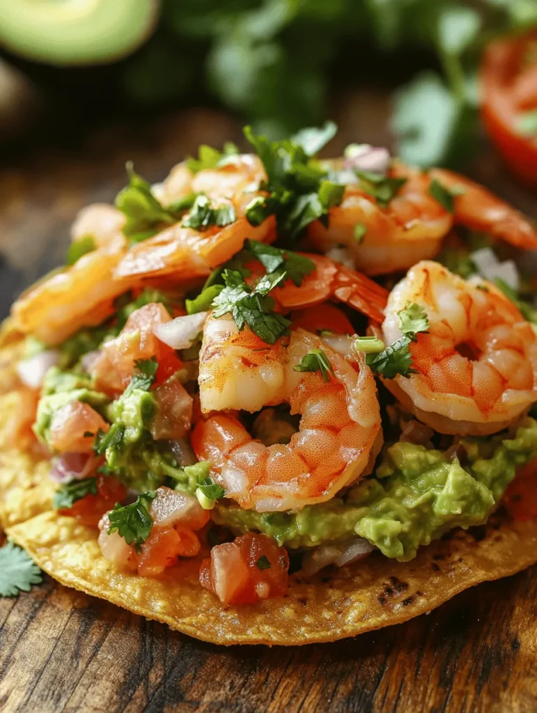 As the warm sun shines and the days grow longer, there’s nothing quite like a light, refreshing meal to celebrate the essence of summer. Enter Shrimpy Delight Tostadas, a vibrant dish that encapsulates the spirit of the season. These tostadas are not only visually appealing with their colorful toppings but also offer a burst of fresh flavors that are perfect for any summer gathering or family dinner. Whether you're entertaining guests or enjoying a quiet evening at home, this dish promises to be a hit.
