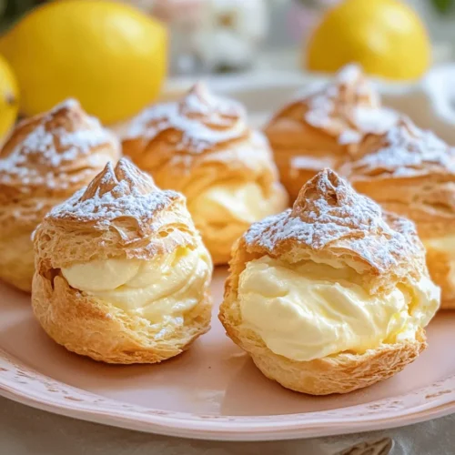 As the days grow warmer and flowers begin to bloom, spring brings with it a sense of renewal and lightness. This is the perfect time to embrace vibrant flavors and indulge in delightful desserts that reflect the season's charm. Among the quintessential springtime treats, lemon cream puffs stand out for their refreshing taste and elegant presentation. These delightful pastries are not only a feast for the eyes but also a burst of citrusy flavor that dances on the palate.