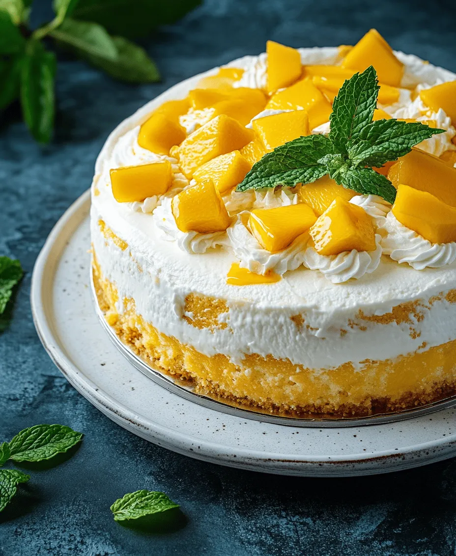 In the world of desserts, innovation often arises from the delightful merging of traditional recipes with unique flavors. One such exciting fusion is the Mango Lassi Tres Leches Cake, a captivating twist on the classic tres leches cake that brings together the creamy, tropical notes of mango lassi with the moist, indulgent texture of the traditional Latin American dessert. This cake is not just a treat; it’s an experience that celebrates the rich culinary histories of both South Asian and Latin American cuisines.