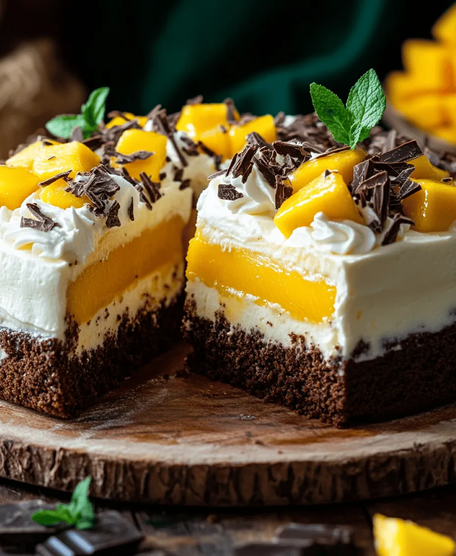 Imagine a dessert that combines the rich, decadent taste of chocolate with the refreshing, tropical essence of mango lassi, all while embracing the classic characteristics of a tres leches cake. This Chocolate Mango Lassi Tres Leches Cake is not just a feast for the palate but also a visual delight, making it the perfect centerpiece for special occasions and gatherings. Whether you're celebrating a birthday, a wedding, or simply enjoying a weekend with family and friends, this cake offers a unique fusion of flavors that is sure to impress.