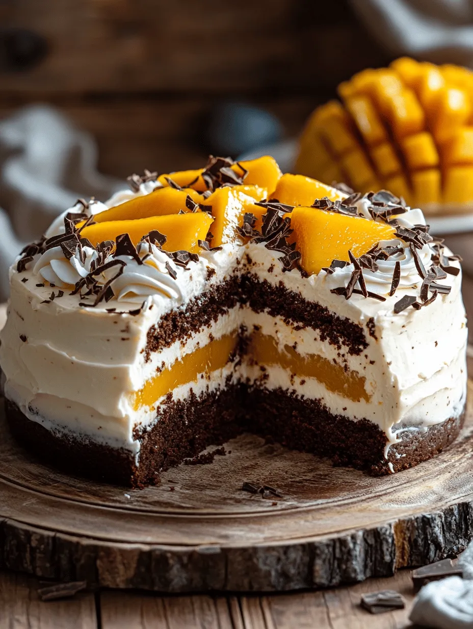 Imagine a dessert that combines the rich, decadent taste of chocolate with the refreshing, tropical essence of mango lassi, all while embracing the classic characteristics of a tres leches cake. This Chocolate Mango Lassi Tres Leches Cake is not just a feast for the palate but also a visual delight, making it the perfect centerpiece for special occasions and gatherings. Whether you're celebrating a birthday, a wedding, or simply enjoying a weekend with family and friends, this cake offers a unique fusion of flavors that is sure to impress.