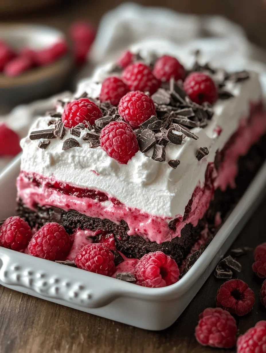 Layered desserts have long been a staple in culinary traditions around the world, celebrated for their versatility and artistic presentation. From classic tiramisus to decadent cheesecakes, these desserts allow chefs and home cooks alike to unleash their creativity by combining various flavors, textures, and colors. Raspberry Chocolate Lasagna fits seamlessly into this category, offering a fresh and innovative twist that distinguishes it from more traditional desserts.