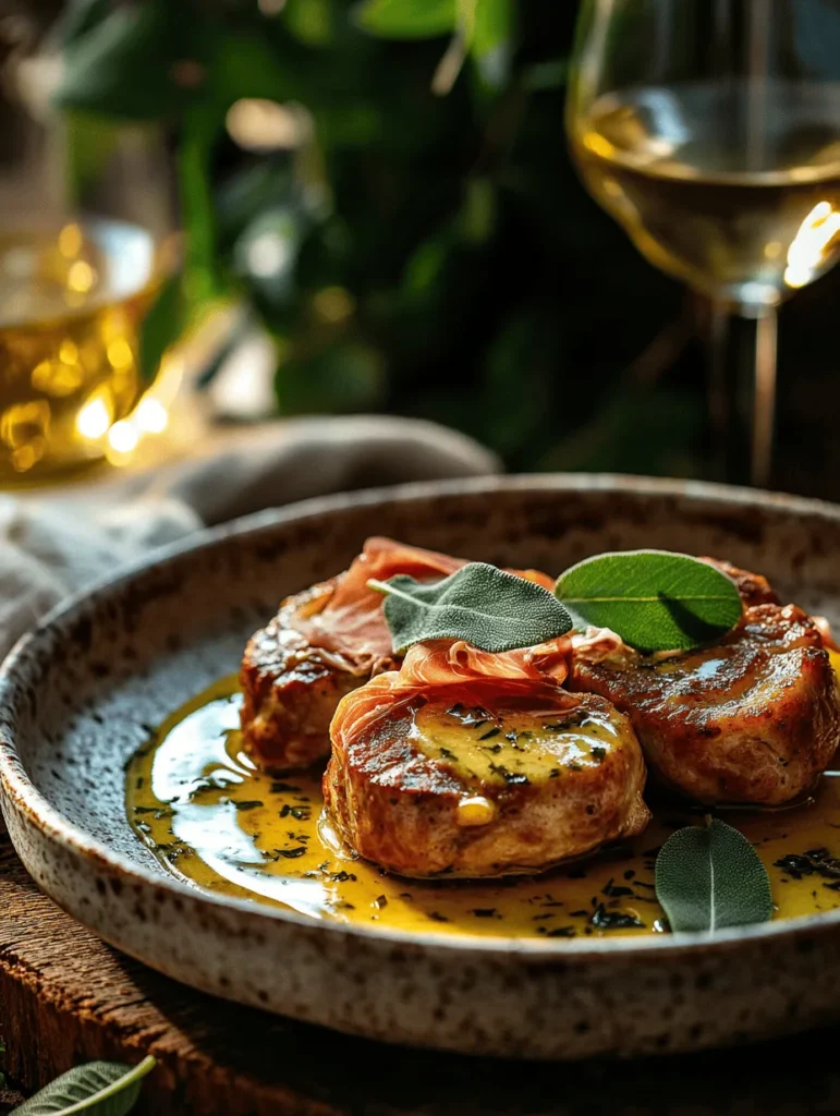 Saltimbocca Alla Romana is not just a dish; it’s a delectable journey into the heart of Italian cuisine. This classic Roman dish, which translates to "jump in the mouth," offers a delightful blend of flavors that is both simple and sophisticated. Traditionally made with veal, prosciutto, and fresh sage, Saltimbocca Alla Romana is a perfect example of how minimal ingredients can be elevated into an extraordinary meal. For anyone who appreciates the art of cooking, this dish is a must-try, appealing to both novice cooks and seasoned chefs alike.