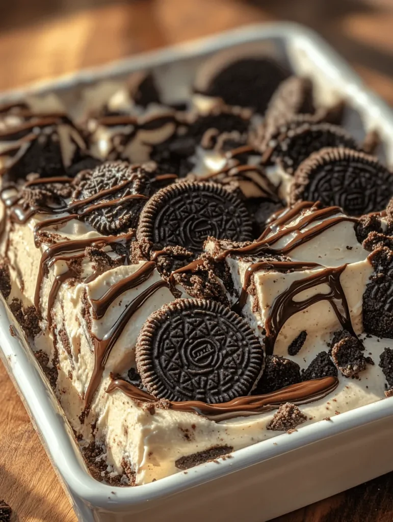 If you’re a dessert lover who’s always on the lookout for quick and easy treats, the No Bake Oreo Dessert Delight is about to become your new favorite. This scrumptious dessert is perfect for those moments when you want something decadent without spending hours in the kitchen. Combining the rich, familiar flavor of Oreos with creamy filling, this dessert is not only a crowd-pleaser but also a breeze to prepare. No baking required, and yet the results are nothing short of gourmet!