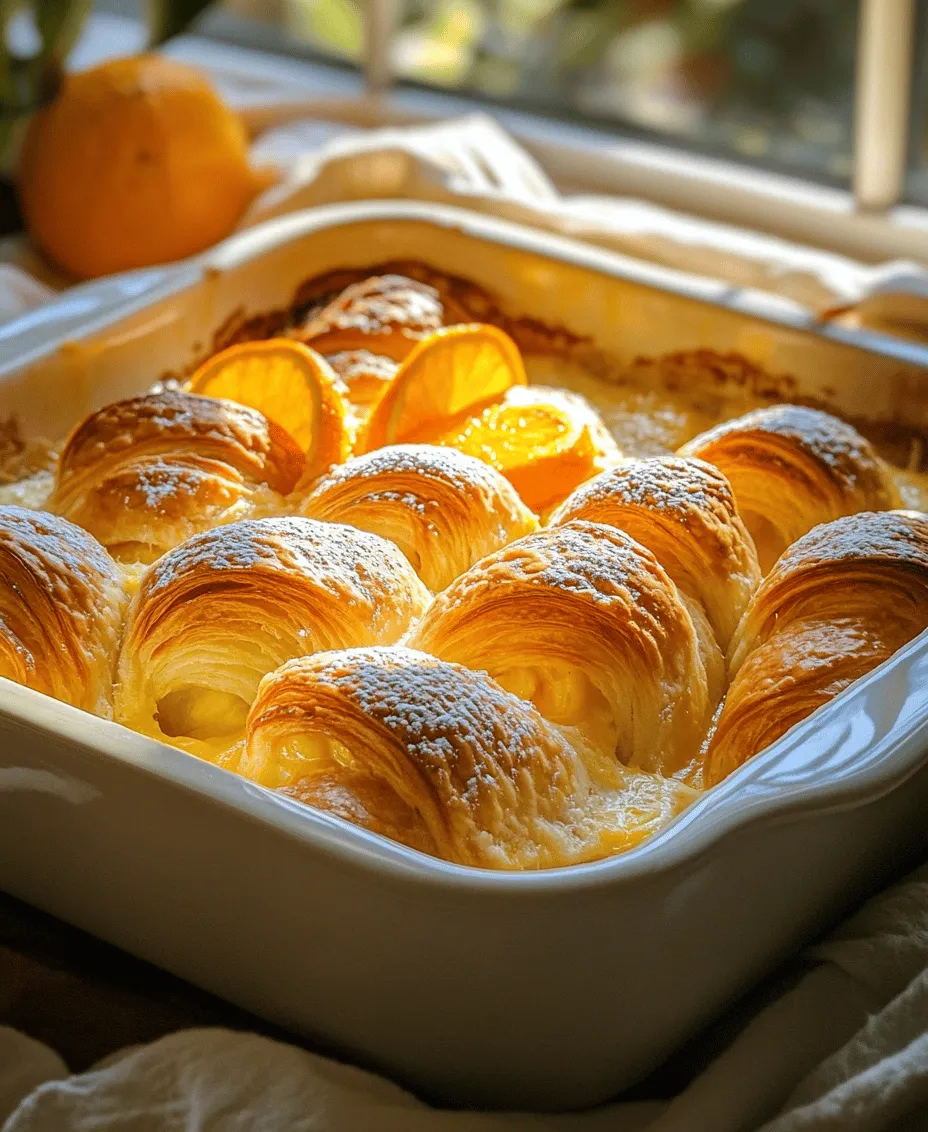 Imagine waking up to a breakfast that feels like a decadent brunch at a five-star hotel—all from the comfort of your own kitchen. The Orange Croissant Breakfast Bake is just that: a harmonious blend of rich flavors and textures that transforms everyday ingredients into a gourmet experience. This dish takes the classic croissant, a symbol of French pastry perfection, and elevates it by infusing it with zesty orange marmalade and a luscious custard base.