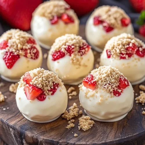 To create these delightful Strawberry Cheesecake Truffle Balls, it's essential to understand the key ingredients that come together to form this delectable treat. Each component plays a crucial role in achieving the perfect flavor and texture, ensuring that every bite is as delightful as the last.