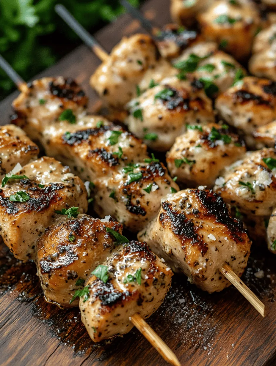 Chicken skewers have gained immense popularity in recent years, not just for their taste but also for their convenience. They cook quickly on the grill and can be served with a variety of dipping sauces or sides, making them a go-to choice for busy weeknights or festive gatherings. The appeal of skewers lies in their presentation; vibrant, colorful ingredients arranged on a stick make for an eye-catching dish that is sure to draw attention.