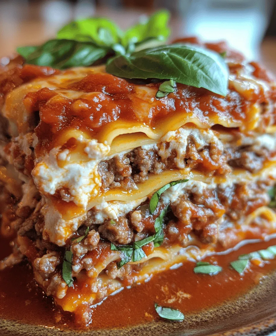 What makes Lasagna Cake Delight truly special is its versatility. Whether you're hosting a casual family dinner or a festive celebration, this lasagna cake can steal the show. Its towering layers invite curiosity, while each slice reveals a delectable combination of flavors and textures that are sure to impress even the most discerning guests. The combination of rich meats, creamy cheeses, and flavorful sauces creates a harmonious blend that satisfies cravings and leaves everyone wanting more.
