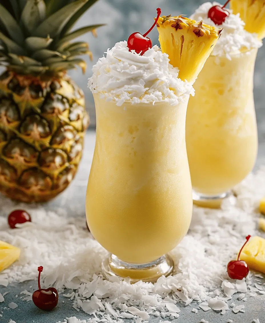 The Pina Colada has a storied history that dates back to the 1950s in Puerto Rico. While the exact origins are a matter of debate, many agree that it was first created at the Caribe Hilton Hotel in San Juan. Bartender Ramón 
