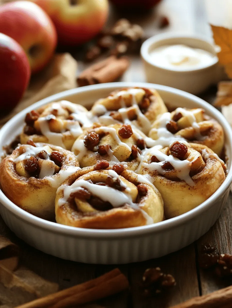 Cinnamon rolls have long been cherished as a breakfast staple and a delightful treat, known for their soft, pillowy texture and warm, aromatic spices. This classic pastry has inspired countless variations, each adding a unique twist to the traditional recipe. One such delightful twist is the Apple Pie Cinnamon Roll Delight, which ingeniously combines the comforting flavors of apple pie with the beloved cinnamon roll. Imagine sinking your teeth into a warm, gooey roll infused with the sweet essence of spiced apples and topped with a luscious cream cheese frosting.