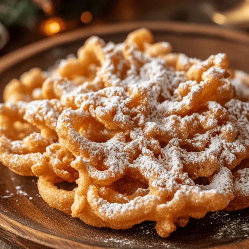 The story of funnel cake dates back to medieval Europe, where similar fried dough confections were being enjoyed. Known as "Strauben" in Germany, these crispy delights were made from a simple batter and fried until golden, often enjoyed during festivals and fairs. The tradition of frying dough and sprinkling it with sugar was carried over to America by German immigrants in the 19th century, where it quickly became a staple at county fairs and local festivals.