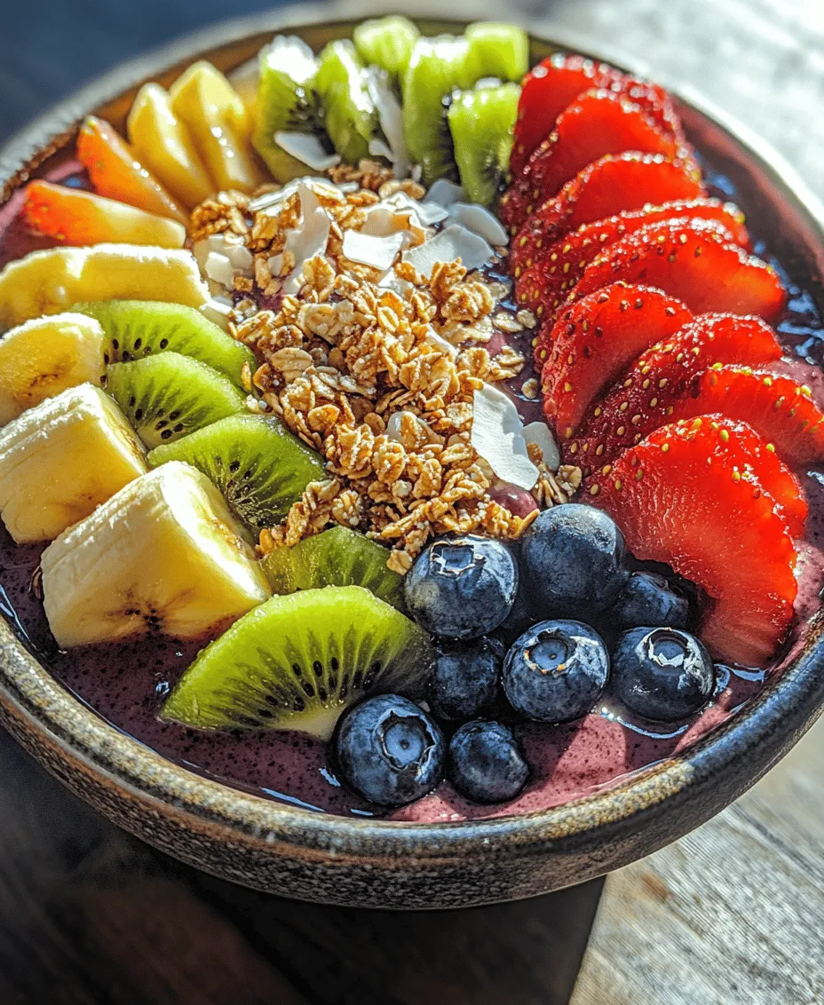 To appreciate the delightful experience of an acai bowl, it is essential to understand its roots. The acai bowl originated in Brazil, where it is known as 
