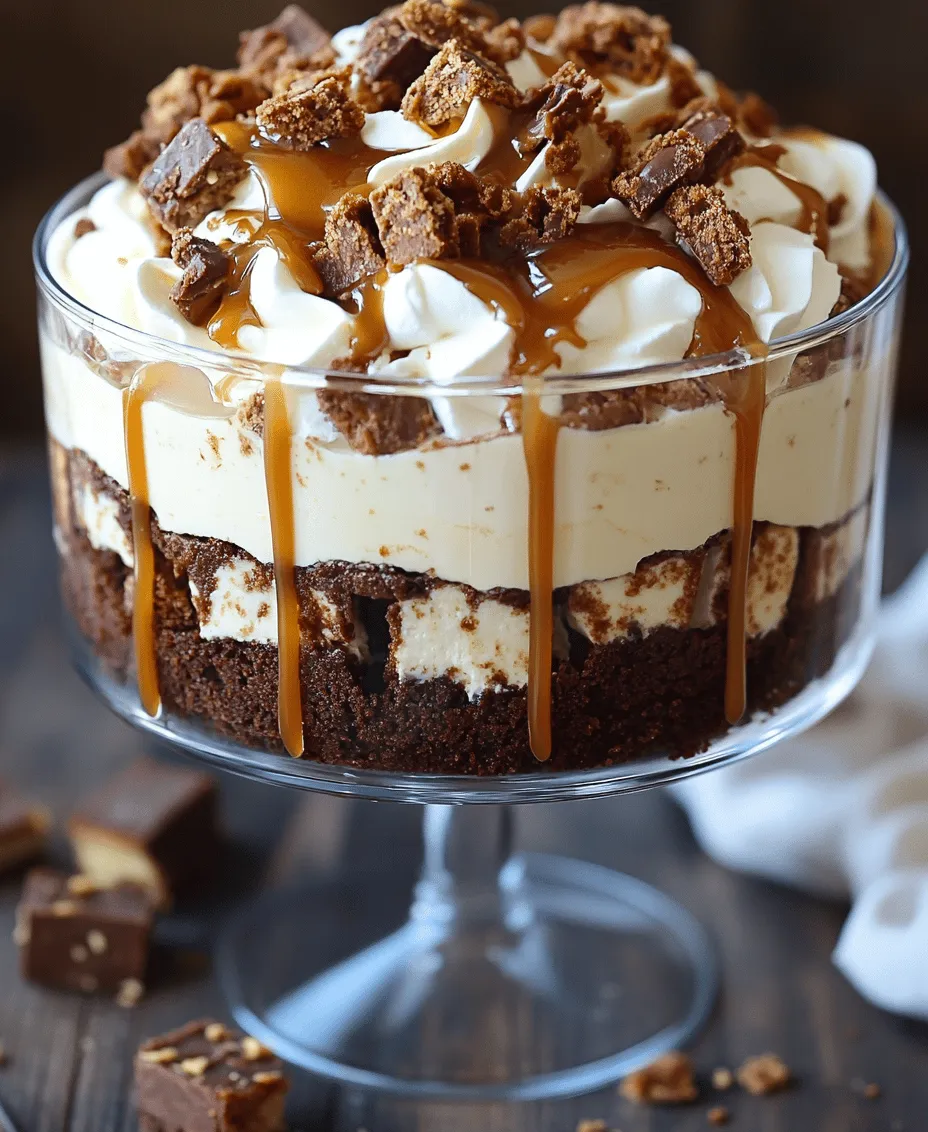 Indulging in a decadent dessert can elevate any occasion, and the Caramel Cheesecake Brownie Trifle is no exception. This irresistible layered treat combines rich brownie cubes, creamy cheesecake, luscious caramel, and crunchy toffee bits, creating a delightful explosion of flavors and textures. The combination of chocolate, creaminess, and sweetness makes this dessert a true showstopper, perfect for birthdays, holidays, or any gathering where you want to impress your guests.