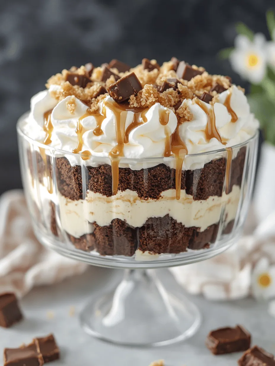 Indulging in a decadent dessert can elevate any occasion, and the Caramel Cheesecake Brownie Trifle is no exception. This irresistible layered treat combines rich brownie cubes, creamy cheesecake, luscious caramel, and crunchy toffee bits, creating a delightful explosion of flavors and textures. The combination of chocolate, creaminess, and sweetness makes this dessert a true showstopper, perfect for birthdays, holidays, or any gathering where you want to impress your guests.