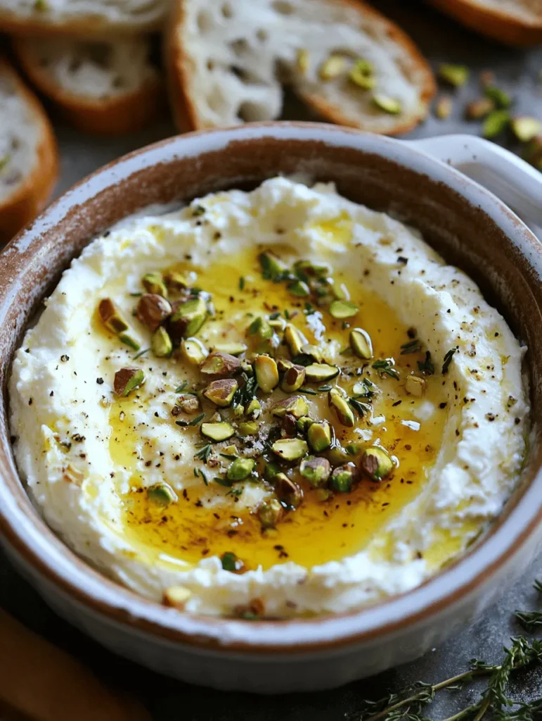 Baked ricotta is a culinary gem that combines simplicity and sophistication, making it a versatile dish perfect for any occasion, whether as a delightful appetizer, a luxurious brunch centerpiece, or an indulgent addition to your dinner table. This creamy, dreamy cheese dish can be personalized in numerous ways, but one of the most enchanting variations is the sweet and savory baked ricotta with honey and pistachios. This recipe offers a unique twist, balancing the rich, creamy flavor of ricotta with the natural sweetness of honey and the delightful crunch of pistachios.