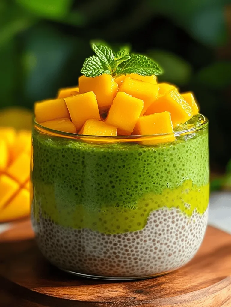 In a world where health-conscious eating meets culinary creativity, the Mango Matcha Chia Pudding stands out as a vibrant, flavorful option that satisfies both cravings and nutritional needs. This delightful dessert—or even breakfast option—combines the tropical sweetness of ripe mango with the earthy richness of matcha, creating a harmonious blend that is both visually appealing and health-promoting.