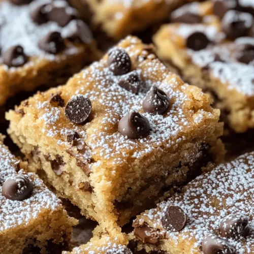 Baking can often feel like a daunting task, especially for those who lack experience in the kitchen. However, the "Delights of Cake Mix Toffee Bars" offers an incredibly simple solution that doesn’t compromise on flavor or presentation. This recipe is not only easy to follow but also delivers a mouthwatering treat that will impress your family and friends. With just a handful of ingredients, you can create these delectable bars that are perfect for any occasion, from casual get-togethers to festive celebrations.