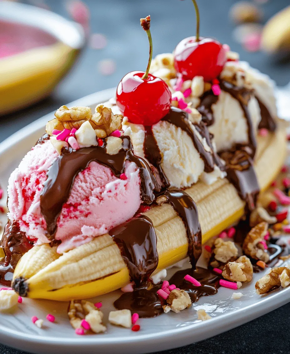 The history of the banana split dates back to the early 20th century, with its origins often credited to Pennsylvania. It is said that a pharmacy owner, David Strickler, invented the dessert in 1904 while experimenting with ice cream flavors. Strickler's creation quickly gained popularity among college students at a nearby university, and the banana split became a staple on dessert menus across the nation.