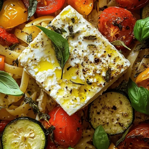 In recent years, the culinary world has witnessed a surge in vibrant, visually appealing dishes that not only satisfy the palate but also create a feast for the eyes. One such dish that has captured the hearts of home cooks and food enthusiasts alike is Baked Feta Pasta. This delightful dish gained immense popularity on social media platforms, particularly TikTok and Instagram, where food lovers share their culinary creations in visually stunning posts. The appeal of Baked Feta Pasta lies in its simplicity, vibrant flavors, and the delightful combination of baked feta cheese nestled among an array of fresh vegetables.