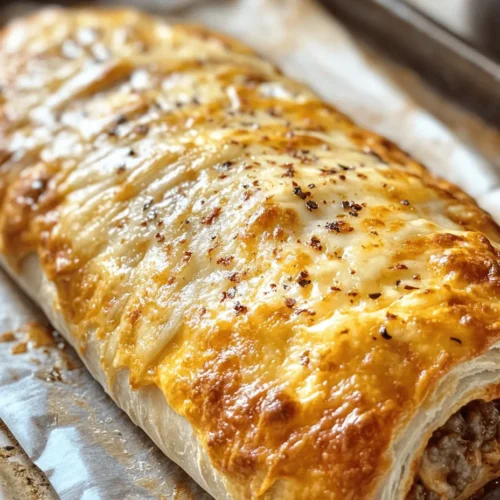 Stromboli is a delightful Italian-American dish that has earned its place as a beloved comfort food across the globe. Originating from the streets of Philadelphia, this rolled pizza creation features a delicious filling enveloped in a golden, crispy crust. The classic combination of flavors, textures, and aromas makes stromboli an irresistible option for weeknight dinners, game day snacks, or family gatherings. Among the myriad of stromboli variations, cheesy beef stromboli stands out as a family favorite, marrying the rich taste of seasoned ground beef with the gooey goodness of melted cheese.