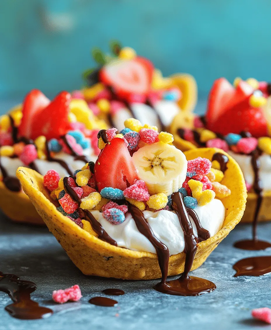 In recent years, the world of desserts has witnessed an exciting transformation, with chefs and home bakers alike embracing innovative combinations of flavors and textures. One such delightful creation that has taken social media by storm is the Fruity Pebbles Cheesecake Taco. This dessert perfectly encapsulates a nostalgic flavor profile with a modern twist, making it a favorite among both kids and adults. Imagine biting into a crunchy taco-shaped cookie filled with a luscious cheesecake mixture, all enhanced by the colorful crunch of Fruity Pebbles cereal. It’s a fun and whimsical dessert that not only tastes fantastic but also delivers a visual punch, making it a showstopper at any gathering.