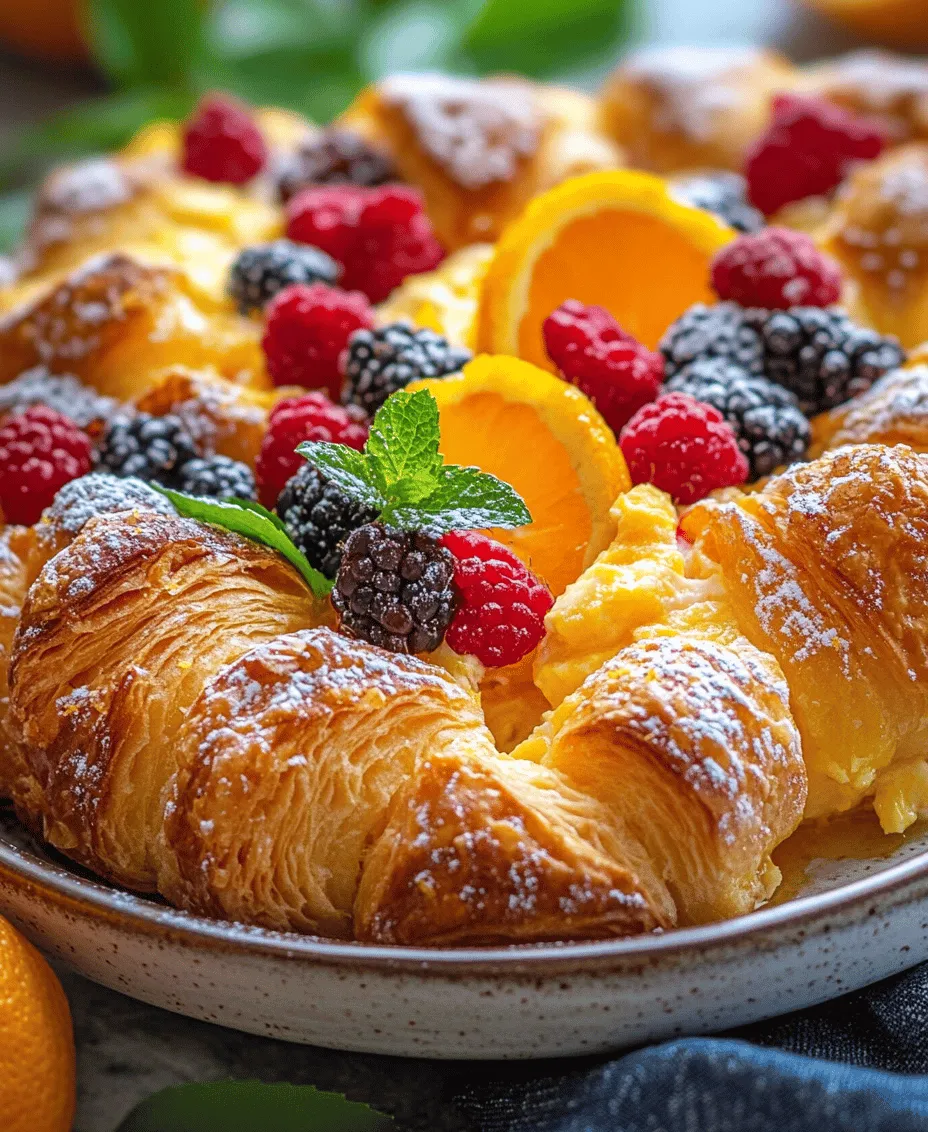 In the world of breakfast foods, few things are as comforting and indulgent as a well-prepared breakfast bake. The Delicious Orange Croissant Breakfast Bake exemplifies this culinary delight, combining the flaky, buttery goodness of croissants with the bright, zesty flavor of fresh oranges. This recipe is perfect for busy mornings when you need a quick and easy meal that still feels special. Whether you’re hosting a weekend brunch, celebrating a holiday, or simply looking to elevate your weekday breakfast routine, this orange croissant breakfast bake is sure to impress.