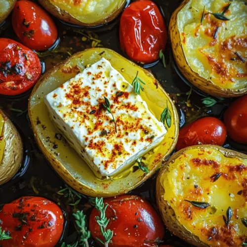 In the ever-evolving world of culinary delights, few dishes have captured the hearts and taste buds of food lovers quite like Baked Feta Potatoes Delight. This dish is not just a meal; it's an experience. Combining the creamy, tangy essence of baked feta cheese with the hearty, comforting nature of potatoes, this recipe is a celebration of flavors and textures that will leave you craving more. As comfort food continues to dominate dinner tables and social media feeds, the popularity of baked feta recipes has soared, transforming a simple ingredient into a star player.