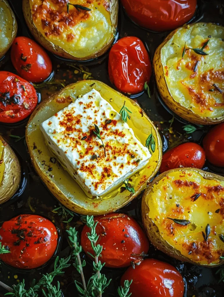 In the ever-evolving world of culinary delights, few dishes have captured the hearts and taste buds of food lovers quite like Baked Feta Potatoes Delight. This dish is not just a meal; it's an experience. Combining the creamy, tangy essence of baked feta cheese with the hearty, comforting nature of potatoes, this recipe is a celebration of flavors and textures that will leave you craving more. As comfort food continues to dominate dinner tables and social media feeds, the popularity of baked feta recipes has soared, transforming a simple ingredient into a star player.