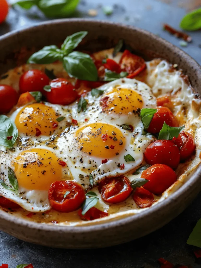 Imagine a dish that effortlessly transports you to sun-soaked shores and vibrant markets of the Mediterranean, all while nourishing your body and delighting your taste buds. Enter Mediterranean Baked Feta Eggs—a culinary gem that combines creamy feta cheese, farm-fresh eggs, and colorful vegetables in a straightforward yet delectable recipe that is perfect for any time of day. This dish is not only simple to prepare but also brimming with health benefits, making it an excellent addition to your breakfast repertoire or a satisfying lunch or dinner option.
