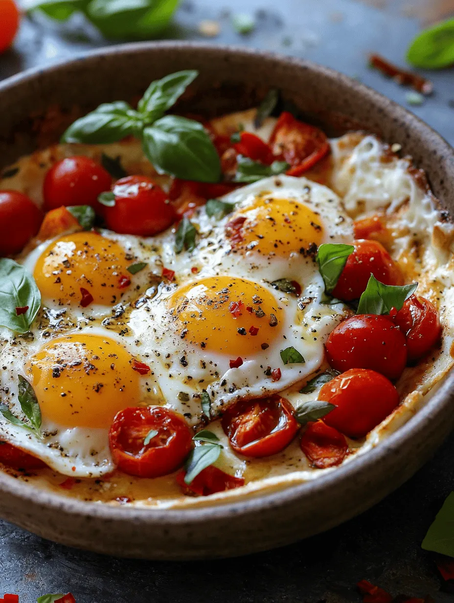 Imagine a dish that effortlessly transports you to sun-soaked shores and vibrant markets of the Mediterranean, all while nourishing your body and delighting your taste buds. Enter Mediterranean Baked Feta Eggs—a culinary gem that combines creamy feta cheese, farm-fresh eggs, and colorful vegetables in a straightforward yet delectable recipe that is perfect for any time of day. This dish is not only simple to prepare but also brimming with health benefits, making it an excellent addition to your breakfast repertoire or a satisfying lunch or dinner option.