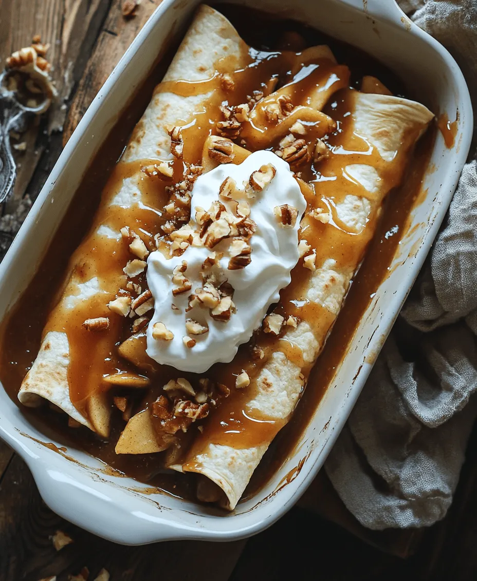 Welcome to the delightful world of desserts, where innovation meets tradition in the most scrumptious way! If you're tired of the same old apple pie but love the comforting flavors of this classic dessert, you're in for a treat. Allow us to introduce you to our Whimsical Apple Pie Enchiladas Adventure! This unique recipe transforms the beloved apple pie into a fun and creative dish that combines the essence of traditional apple pie with the playful twist of enchiladas.