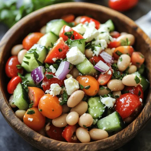 Exploring the vibrant flavors of the Mediterranean can be a delightful culinary experience, and nothing embodies this culinary adventure quite like a Mediterranean White Bean Salad. This refreshing dish is not only easy to prepare but also packed with nutritious ingredients that can elevate any meal. With its colorful presentation and wholesome components, this salad is perfect for a light lunch, a side dish at a gathering, or even a light dinner. In this article, we will delve into the origins of Mediterranean cuisine, the health benefits of the key ingredients in our featured salad, and provide a comprehensive guide to preparing the perfect Mediterranean White Bean Salad.
