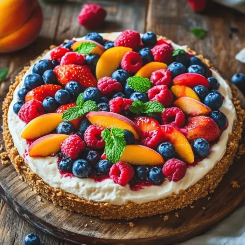 As the warm sun graces us with its presence during the summer months, the craving for refreshing desserts rises. One such delight that embodies the essence of summer is the No-Bake Summer Berry and Peach Cheesecake. This dessert is not only a feast for the eyes but also a culinary triumph that combines the natural sweetness of seasonal fruits with the creamy decadence of cheesecake. Perfect for gatherings, barbecues, or simply a sweet end to a hot day, this cheesecake provides a delightful escape from the ordinary.