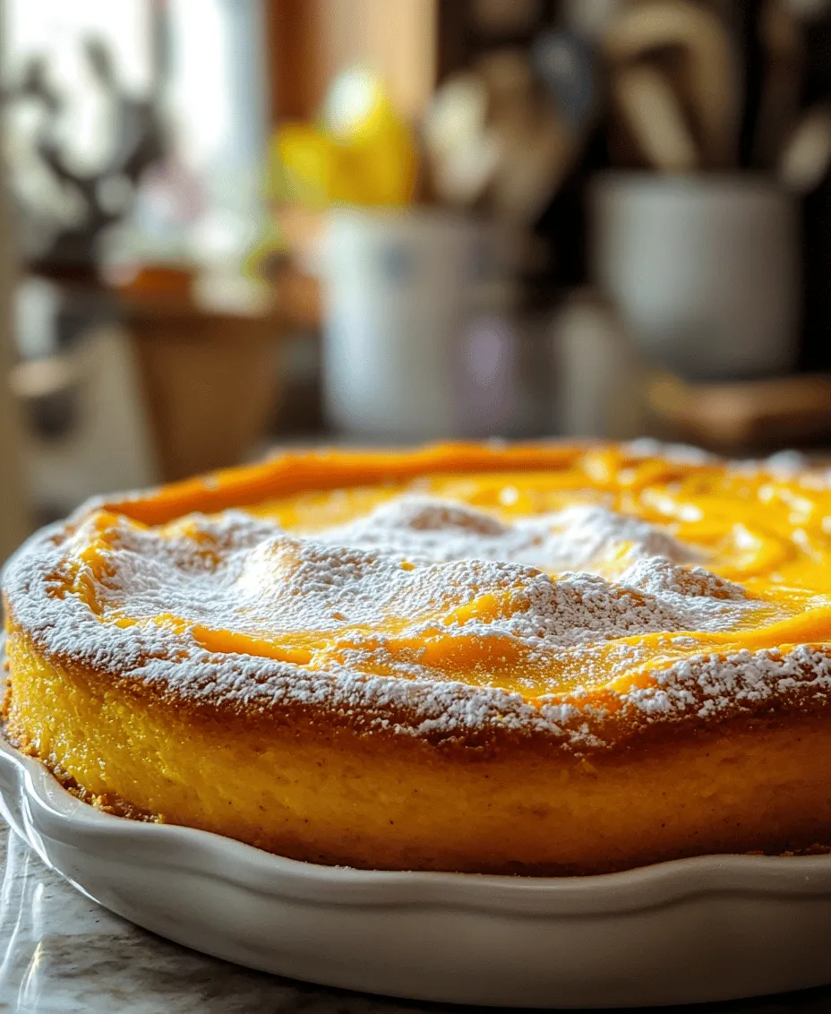 As the leaves turn vibrant shades of orange and gold, and the air becomes crisp and cool, thoughts of cozy kitchens and seasonal baking come to mind. One dessert that perfectly encapsulates the essence of fall is the Pumpkin Magic Custard Cake. This delightful treat boasts a unique texture that is both rich and creamy, making it a standout addition to any autumnal gathering. The cake features a magical layering effect that creates a custard-like consistency beneath a soft and fluffy top, offering a delightful surprise with each bite.