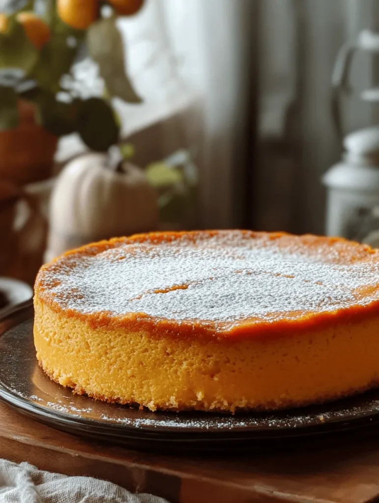 As the leaves turn vibrant shades of orange and gold, and the air becomes crisp and cool, thoughts of cozy kitchens and seasonal baking come to mind. One dessert that perfectly encapsulates the essence of fall is the Pumpkin Magic Custard Cake. This delightful treat boasts a unique texture that is both rich and creamy, making it a standout addition to any autumnal gathering. The cake features a magical layering effect that creates a custard-like consistency beneath a soft and fluffy top, offering a delightful surprise with each bite.