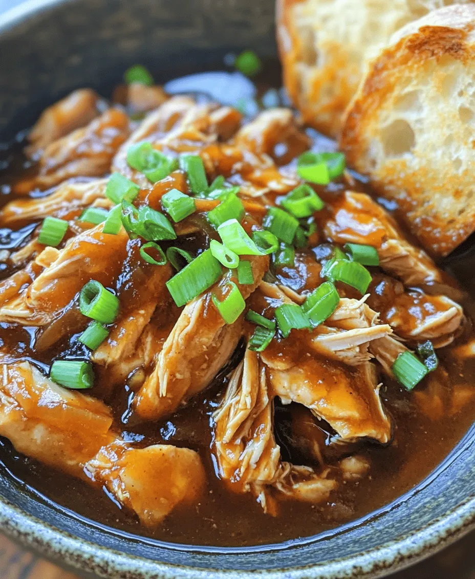 Discover the simplicity and deliciousness of Crockpot BBQ Chicken, a dish that brings vibrant flavors and tender textures to your dinner table. This recipe is perfect for busy individuals and families looking for a hassle-free meal that doesn’t compromise on taste. Whether served on buns, over rice, or alongside your favorite sides, this BBQ chicken transforms ordinary ingredients into a colorful culinary adventure.