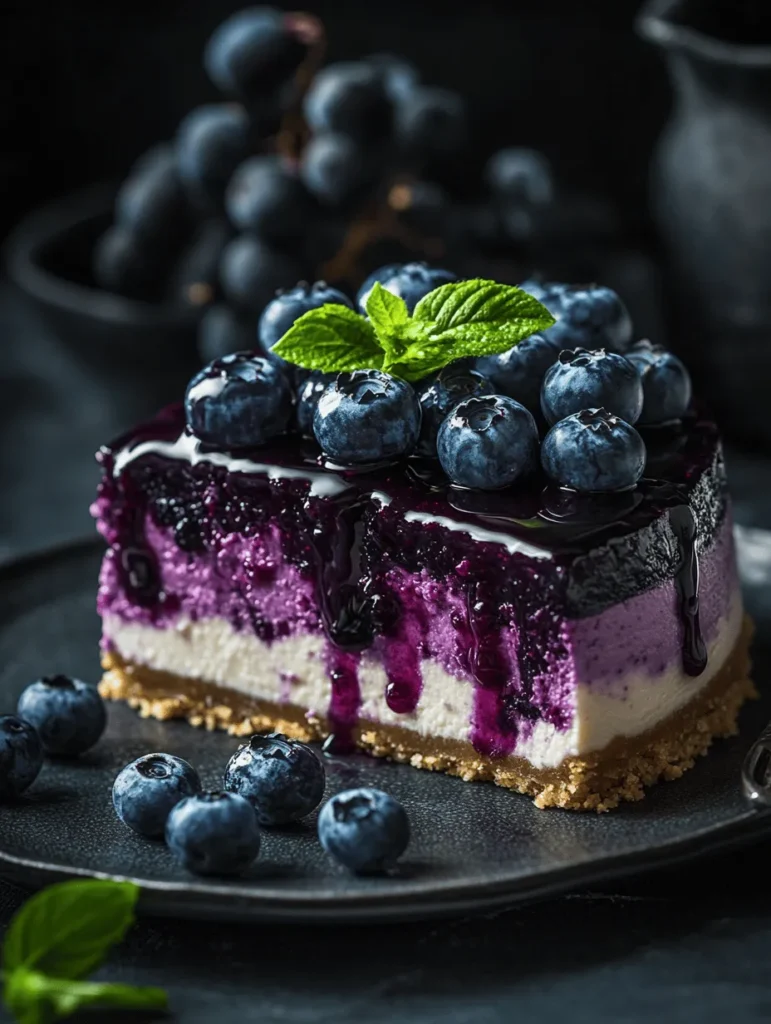 If you’ve ever dreamed of indulging in a dessert that embodies the whimsical charm of the Harry Potter universe, the Ravenclaw Midnight Blueberry Cheesecake is your perfect match. This enchanting dessert pairs the rich, creamy texture of traditional cheesecake with the delightful burst of blueberries, all while capturing the midnight blue essence associated with Ravenclaw House. With its striking appearance and luscious flavor, this cheesecake is sure to impress at any gathering, be it a birthday party, a book club meeting, or a themed event.